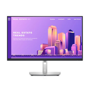 MONITOR DELL 27 INCH E2722H ( HDMI & Display Port & VGA ) 3Yr Warranty