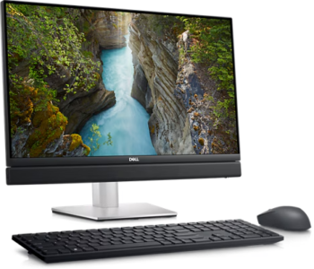 aio-desktop-optiplex-7410-km5221w-silver-gallery-2 DELL OptiPlex All-in-One Plus 7410 ( 13th Gen Intel Core i5-13500 ( 6+8 Cores/24MB/20T/2.5GHz to 4 .8GHz/65W)-16GB (1X16GB) DDR5-4800- 512GB PCIe NVMe, 23.8 " FHD Touch- 5MP IR camera- dG FX option- 240W Platinum Power Supply- Dell Pro Wireless Keyboard and Mouse - KM5221W - Arabic (QWE RTY) - Black+Mouse included with Keyboard ) 3-year ProSupport with Next Business Day on-site service