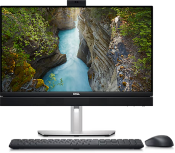 aio-desktop-optiplex-7410-km5221w-silver-gallery-4-_1_ DELL OptiPlex All-in-One Plus 7410 ( 13th Gen Intel Core i5-13500 ( 6+8 Cores/24MB/20T/2.5GHz to 4 .8GHz/65W)-16GB (1X16GB) DDR5-4800- 512GB PCIe NVMe, 23.8 " FHD Touch- 5MP IR camera- dG FX option- 240W Platinum Power Supply- Dell Pro Wireless Keyboard and Mouse - KM5221W - Arabic (QWE RTY) - Black+Mouse included with Keyboard ) 3-year ProSupport with Next Business Day on-site service