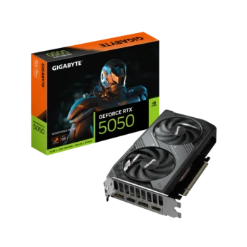 Gigabyte Nvidia GeForce Windforce OC RTX 5050 8GB GDDR6, 128- bit