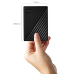 WD My Passport Portable External Hard Drive 1TB Black 1