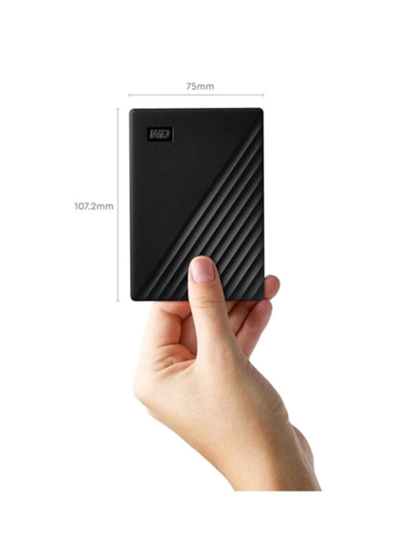 WD My Passport Portable External Hard Drive 1TB Black 4