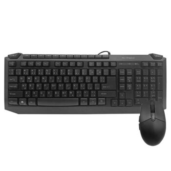 Keyboard KEYBOARD + MOUSE YES-ORIGINAL GX3363 WIRED & GAMING ENGLISH & ARABIC