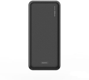 Wired Power Bank Remax RPP-153 Janshon Double Output Rectangular Design 10000 mAh - Black