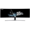 Samsung 49 Inch QLED Gaming Monitor 3840 x 1080 - 1 MPRT - 144 Hz Super Ultra-wide screen- Screen Curvature 1,800R
