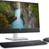 aio-desktop-optiplex-7410-km5221w-silver-gallery-2 DELL OptiPlex All-in-One Plus 7410 ( 13th Gen Intel Core i7-13700 ( 8+8 Cores/30MB/24T/2.1GHz to 5 .1GHz/65W)-16GB (1X16GB) DDR5-4800- 512GB PCIe NVMe, 23.8 " FHD Touch-5MP IR camera-dG FX option-240W Platinum Power Supply-Dell Pro Wireless Keyboard and Mouse - KM5221W - Arabic (QWE RTY) - Black+Mouse included with Keyboard ) 3-year ProSupport with Next Business Day on-site service