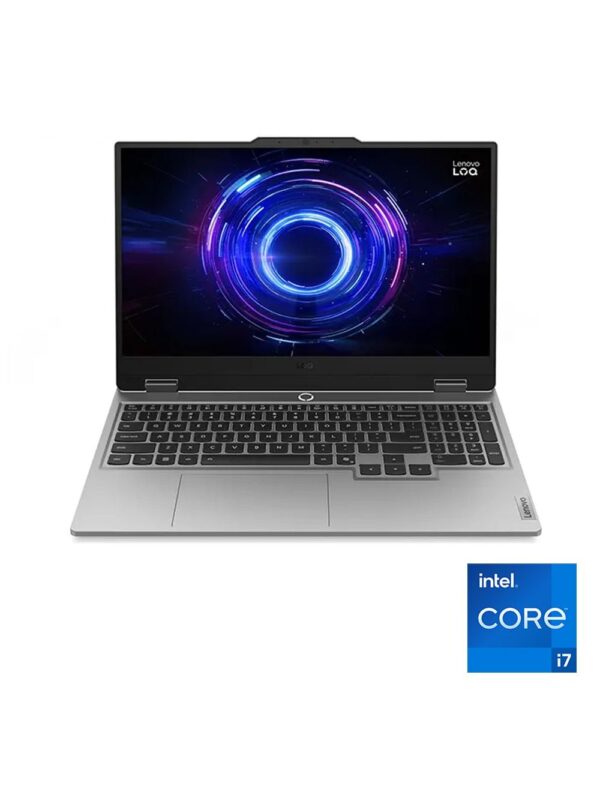 zl849-1_1 Lenovo LOQ 15IRX10 - Core i7-14700HX-24G Ram DDR5-4800- 512 GB NVMe-VGA Nvidia 8G RTX5060- 15.6FHD 144Hz- Luna Grey - 2 Year Warranty