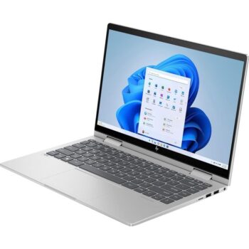 2 HP Envy X360 14-es1013dx - Core 5-120U, 8GB Ram LPDDR4X, 512 GB NVMe, Intel Iris Xe Graphics, 14 Inch FHD Touch, Win11, Natural silver-9R8R2UA