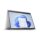 HP Envy X360 14-es1013dx - Core 5-120U,  8GB Ram LPDDR4X, 512 GB NVMe, Intel Iris Xe Graphics, 14 Inch FHD Touch, Win11,  Natural silver-9R8R2UA