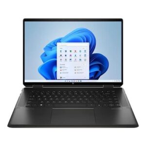 s HP Spectre x360 2-in-1 Laptop 16-aa0013dx - Intel Core Ultra 7 155U, 16 GB DDR5-6400, 1TB NVMe, Intel Arc Graphics, 16.0 WQXGA Touch 120Hz, Win11-Nightfall black- 977P5UA