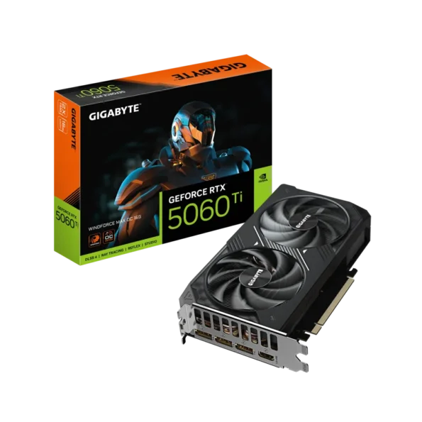 Gigabyte Nvidia GeForce RTX 5060 Ti WINDFORCE MAX OC 16G GDDR7, 128-bit