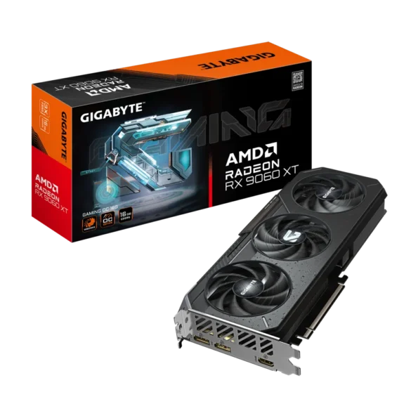 GIGABYTE AMD Radeon RX 9060 XT OC Gaming Edition 16GB GDDR6, 128-bit