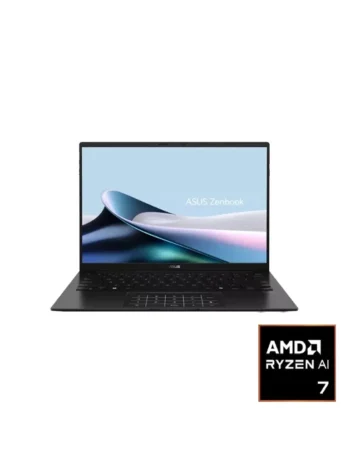 ASUS Zenbook 14 UM3406GA-QL117W ASUS Zenbook 14 UM3406GA-QL117W Copilot+ PC ( AMD Ryzen AI 7 445-16GB Ram LPDDR5X-1TB NVMe-14.0 WUXGA-Win 11-Jade Black )