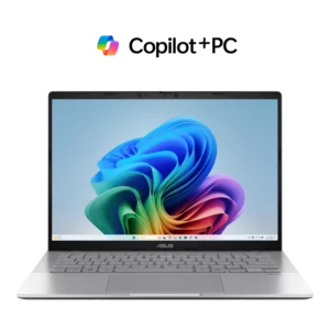 ASUS Vivobook S14 S3407QA-SF067W ASUS Vivobook S14 S3407QA-SF067W (Snapdragon X X1 26 100-16GB Ram LPDDR5X 8448MHz-512GB NVMe-Qualcomm Adreno Graphics-14 Inch FHD OLED- Win11-Cool Silver)